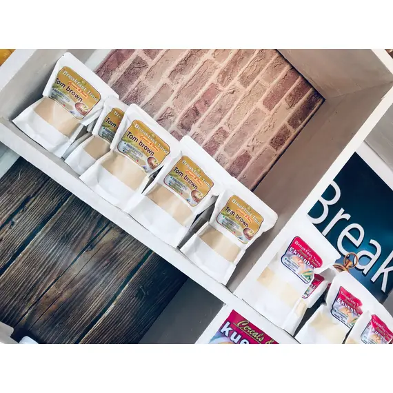 Breakfast time cereals TOM BROWN